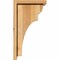 Ekena Millwork Yorktown Rough Sawn Corbel w/Backplate, Western Red Cedar, 8"W x 10"D x 18"H COR08X10X18YOR01RWR - alternate 4